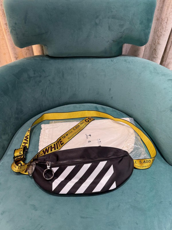 off white binder nylon waist fannypack track belt bag with dust bag (1955 1) sale off white binder nylon waist fannypack track belt bag with dust bag (1955 1) sale