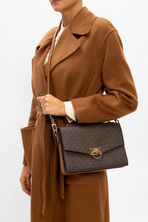 hendrix logo cross body bag with dust bag & carry bag (3810 coffee brown) hendrix logo cross body bag with dust bag & carry bag (3810 coffee brown)