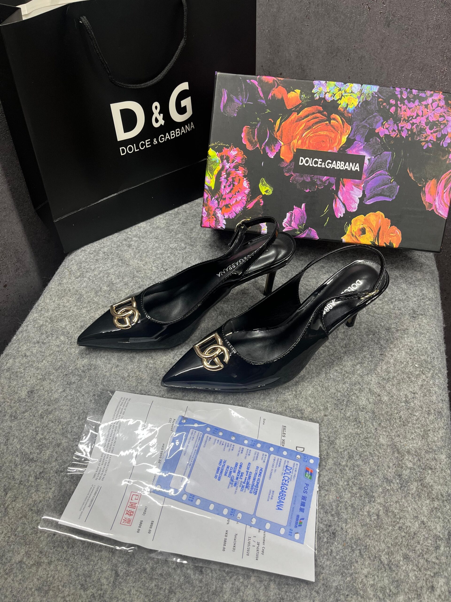 dolce & gabban dg polished calfskin slingback pumps black 933 dg dolce & gabban dg polished calfskin slingback pumps black 933 dg
