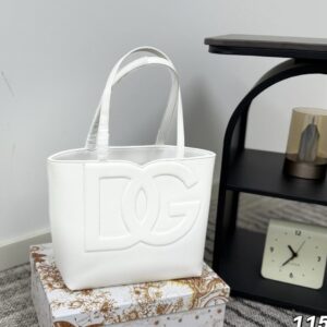  dolc e & gabbana dg logo medium 26 cm tote bag with og box