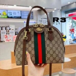 gucci ophidia dome top handle bag with dust bag 524533
