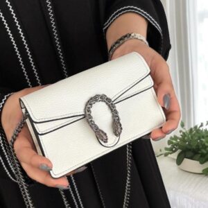 gucci dionysus mini patent glossy white leather bag with og box dust cover & carry bag g 2019 white