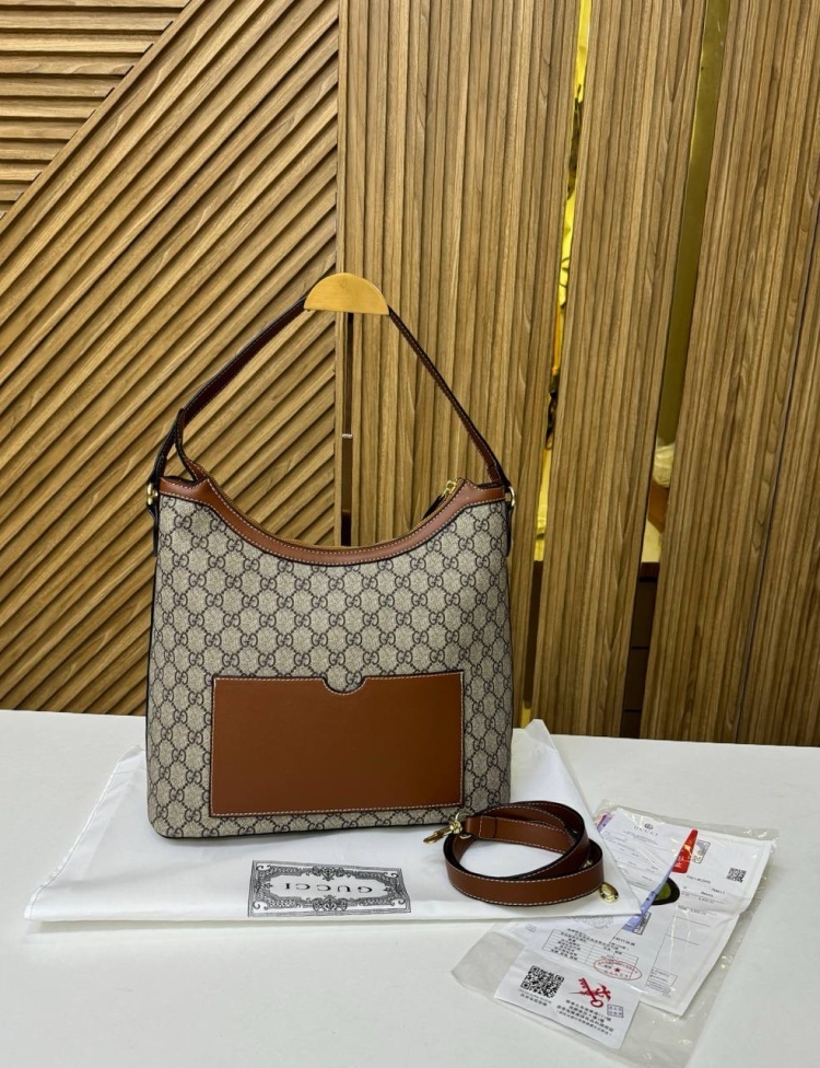 gucci linea hobo bag crafted monogram canvas with dust cover 811960 gucci linea hobo bag crafted monogram canvas with dust cover 811960