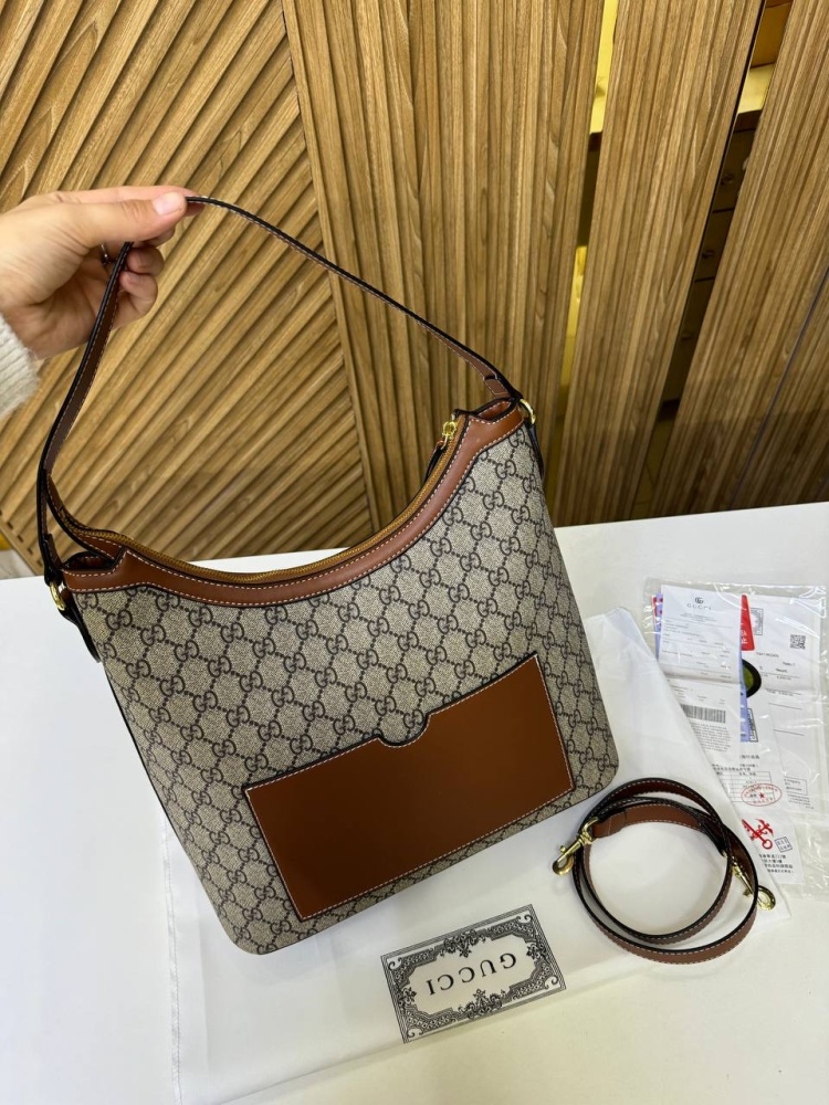 gucci linea hobo bag crafted monogram canvas with dust cover 811960 gucci linea hobo bag crafted monogram canvas with dust cover 811960