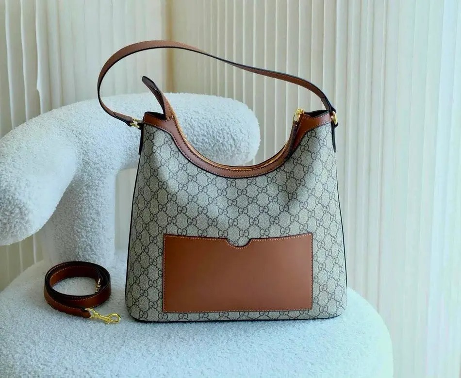 gucci linea hobo bag crafted monogram canvas with dust cover 811960 gucci linea hobo bag crafted monogram canvas with dust cover 811960