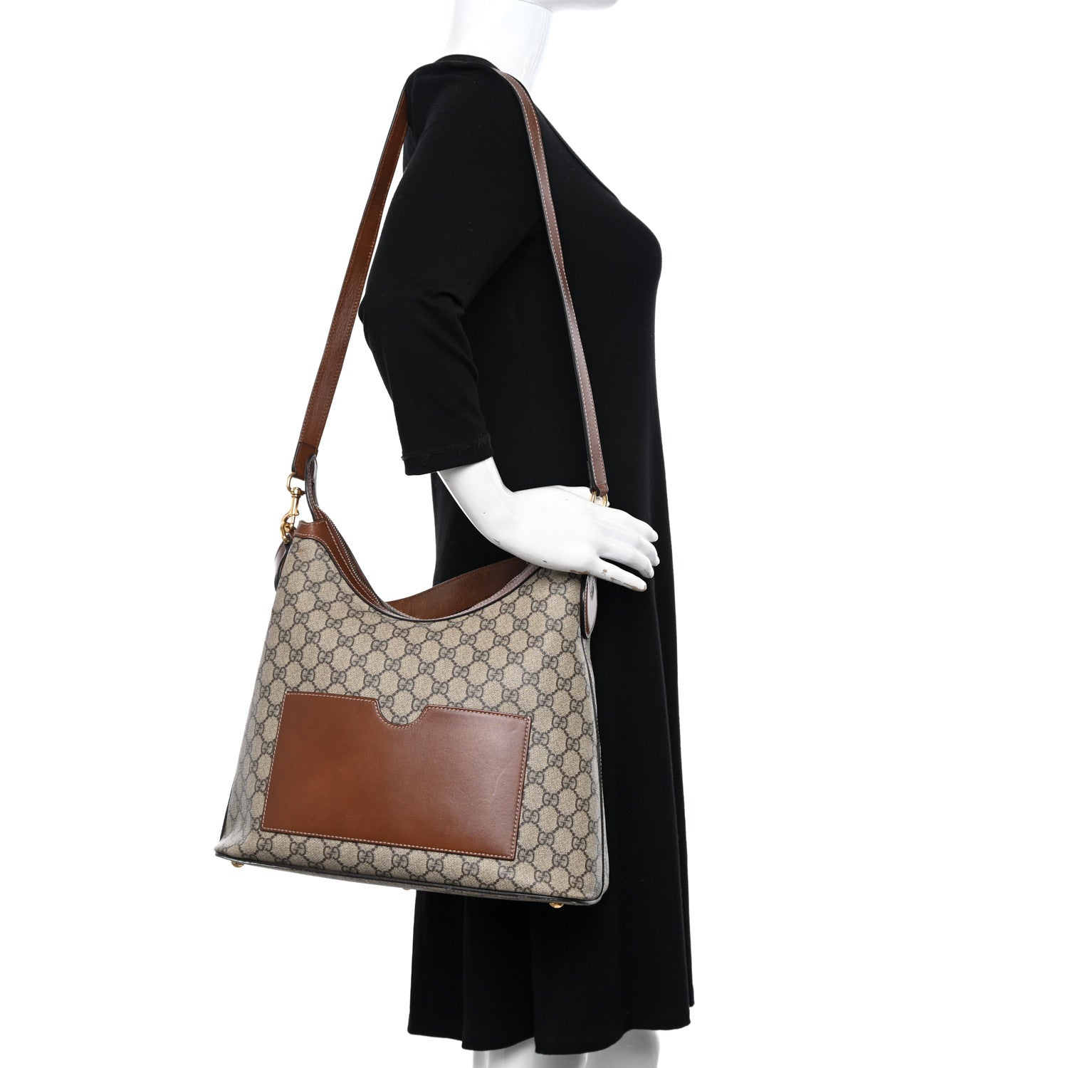 gucci linea hobo bag crafted monogram canvas with dust cover 811960 gucci linea hobo bag crafted monogram canvas with dust cover 811960
