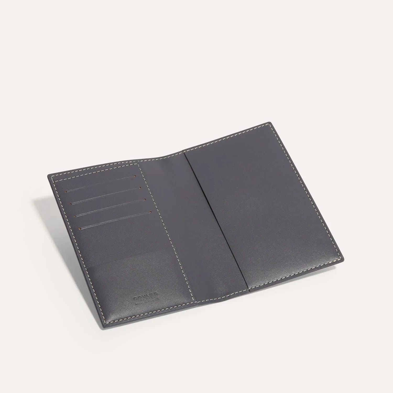 goyard grenelle passport holder cover with og box (grey) goyard grenelle passport holder cover with og box (grey)