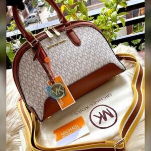 michael kors alma bag beige brown with dust bag 20055 beige brown with dust cover