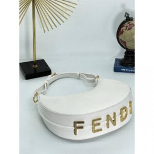  fendi fendigraphy bag with og box (8818 white)