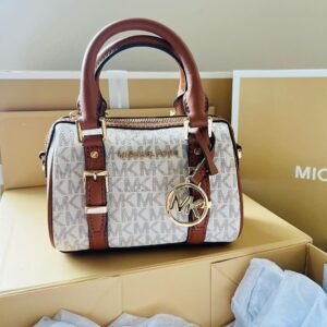  michael kors bedford legacy small bag with og box(1712 biege)