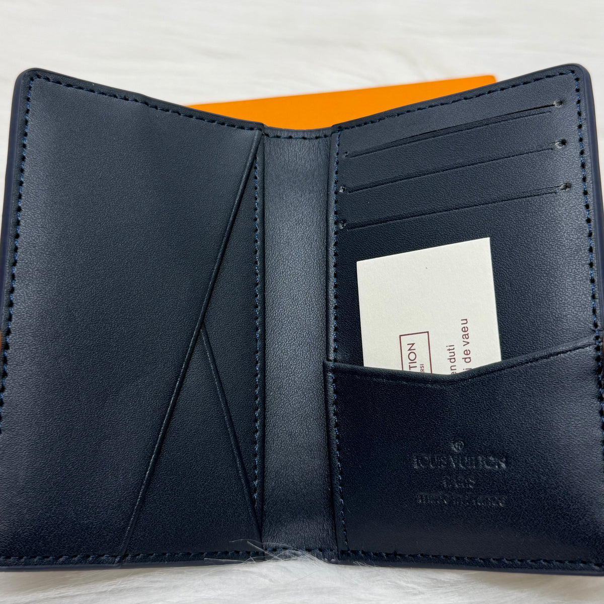 louis vuitton lv blue leather card case wallet m82322 blue embossed louis vuitton lv blue leather card case wallet m82322 blue embossed