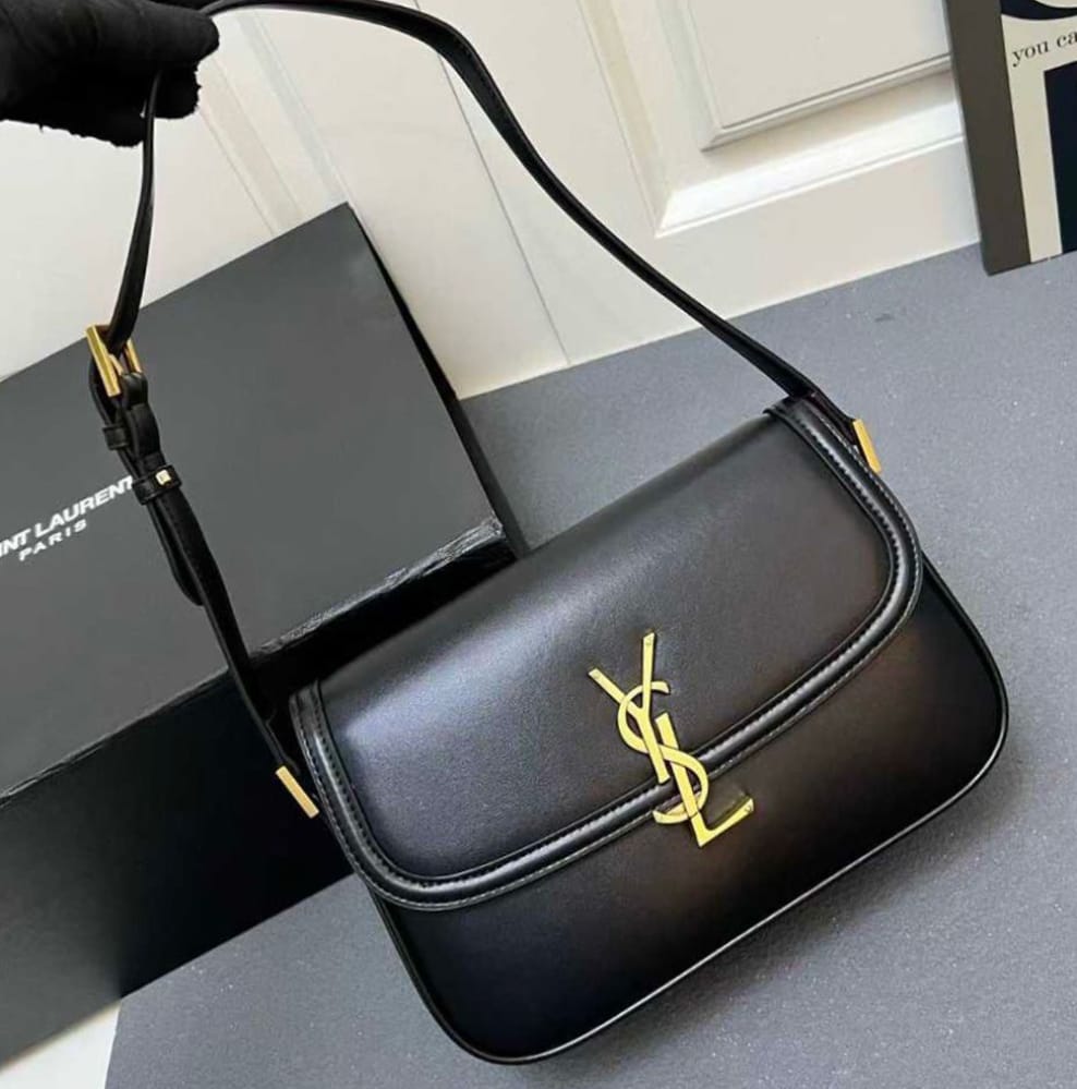 ysl solferino shoulder bag black with og box dust cover & long slingbelt 8879 black ysl solferino shoulder bag black with og box dust cover & long slingbelt 8879 black
