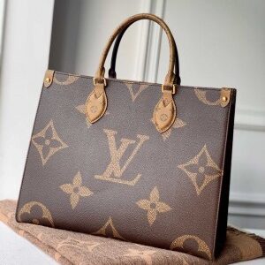 louiss vuitton lv on the go monogram leather tote bag with dust bag large 475
