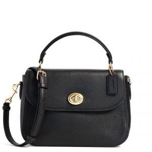 coac h marlie top handle crossbody bag with og magnetic box & dust bag 5450