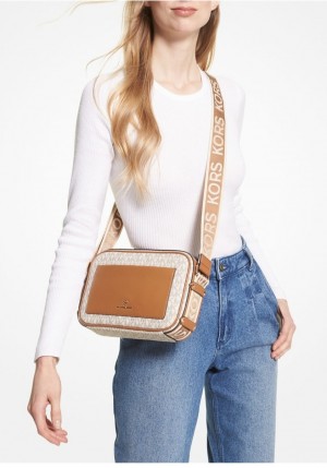 michael kors logo print maeve crossbody with box 1003 michael kors logo print maeve crossbody with box 1003