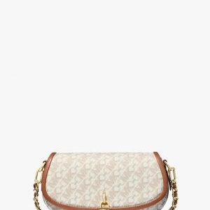 michael kors mila small empire signature logo shoulder bag with box 6360