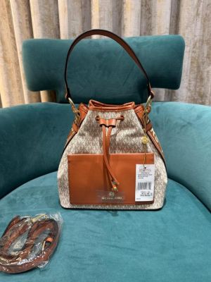 michael kors maeve monogram print bucket bag 1168 michael kors maeve monogram print bucket bag 1168