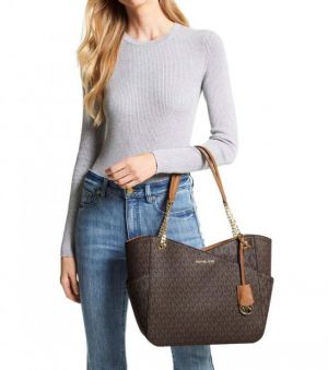 michael kors jet set travel chain shoulder tote bag witch dust bag 5584 michael kors jet set travel chain shoulder tote bag witch dust bag 5584