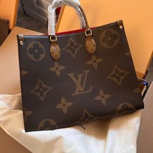 louiss vuitton onthego mm empreinte with&double og box and dust bag 6008