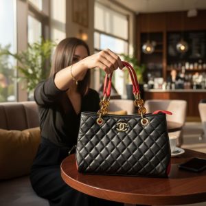 chanel handbag premium quality with dust bag 6255