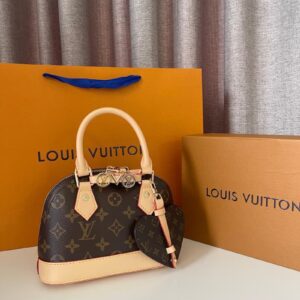 louiss vuitton alma sling bag with box dustbag 6410