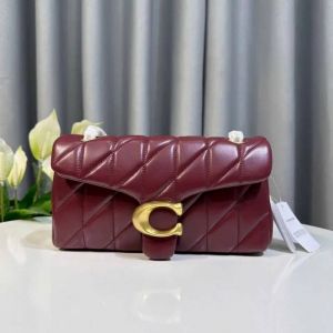coac h tabby sig cc 26 leather shoulder bag with box 6378