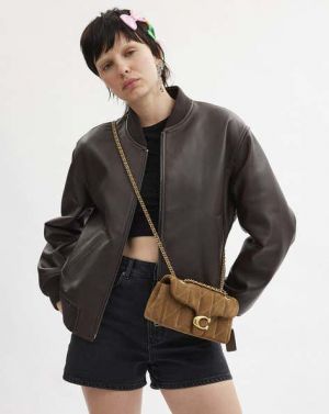coac h tabby sig cc 26 leather shoulder bag with box 6381 coac h tabby sig cc 26 leather shoulder bag with box 6381