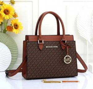 michael satchel shoulder bag with dust bag includes logo 5412