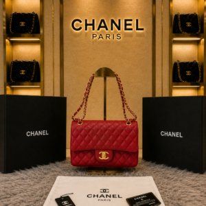 chane l paris jumbo big size lather quality inner branding with box bill 6431