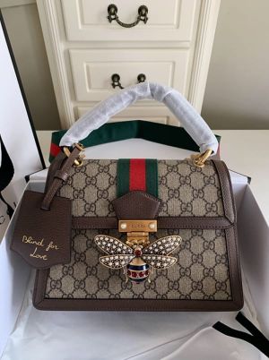 gucc i bee queen margaret gg hand bag with box carrybag 312 gucc i bee queen margaret gg hand bag with box carrybag 312