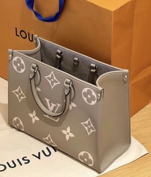 louiss vuitton onthego mm empreinte with&double og box and dust bag 6010 louiss vuitton onthego mm empreinte with&double og box and dust bag 6010