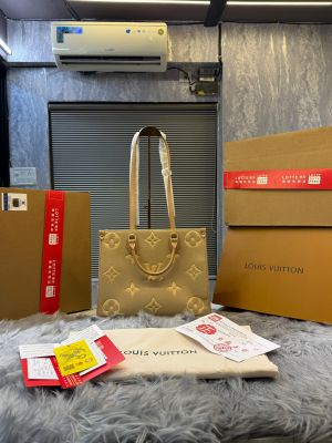 louiss vuitton onthego mm empreinte with&double og box and dust bag 6010 louiss vuitton onthego mm empreinte with&double og box and dust bag 6010