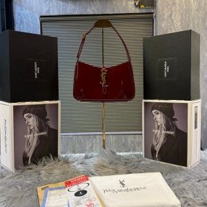 ysl saint laurent college medium chain bag khaki dubble box packing 6222