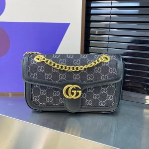 gucc i gg marmont shoulder bag with dust bag folding box 1700
