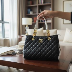 chane l handbag premium quality with dust bag 6257