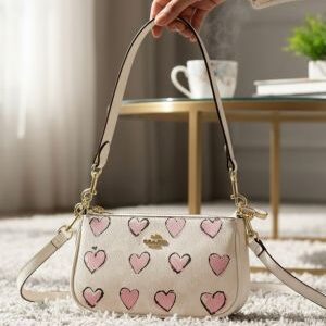 coachh nolita shoulder sling bag with box dustbag slingbelt bill 6264