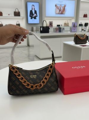 guess dea top zipper shoulder bag with box 6220 guess dea top zipper shoulder bag with box 6220
