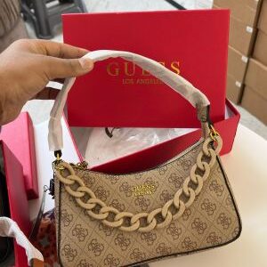 guess dea top zipper shoulder bag with box 6221