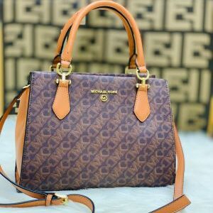 michae l kors cynthia small signature logo satchel 6011