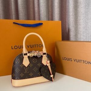 louiss vuitton alma sling bag with box dustbag 6410