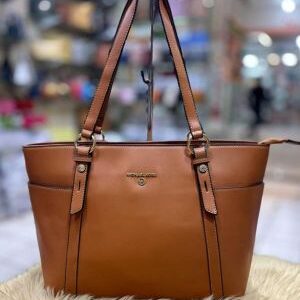 michael kor s sullivan side cut tote bag with dust bag 6368