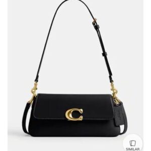 coachh small jet shoulder bag dust cover black cam16