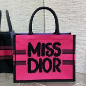 miss dio r book tote with og box carrybag 5506