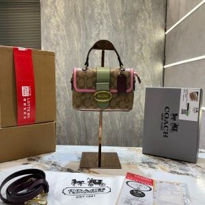 coac h sammy top handle sling bag double box packing 5646
