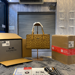 coac h field tote with double box and dust bag premium quality 6446