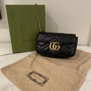 gucc i marmont sipermini 16cm with og box 6436