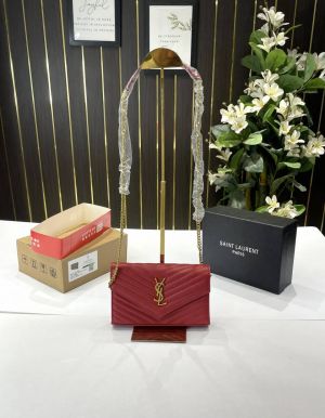 ysl saint laurent college medium chain bag khaki dubble box packing 6451 ysl saint laurent college medium chain bag khaki dubble box packing 6451