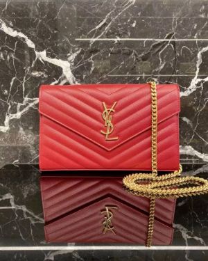 ysl saint laurent college medium chain bag khaki dubble box packing 6451 ysl saint laurent college medium chain bag khaki dubble box packing 6451