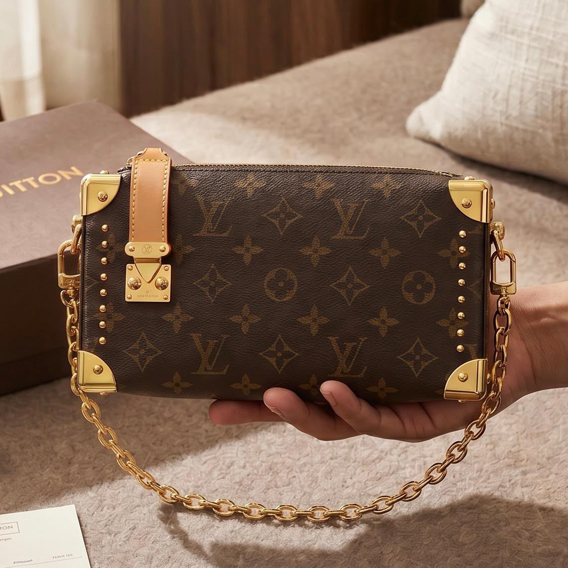 louiis vuitton trunk premium quality with og box 6479 louiis vuitton trunk premium quality with og box 6479