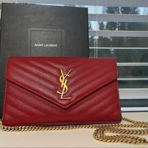 ysl saint laurent grain de poudre matelasse chevron medium monogram with brand box 6251 ysl saint laurent grain de poudre matelasse chevron medium monogram with brand box 6251